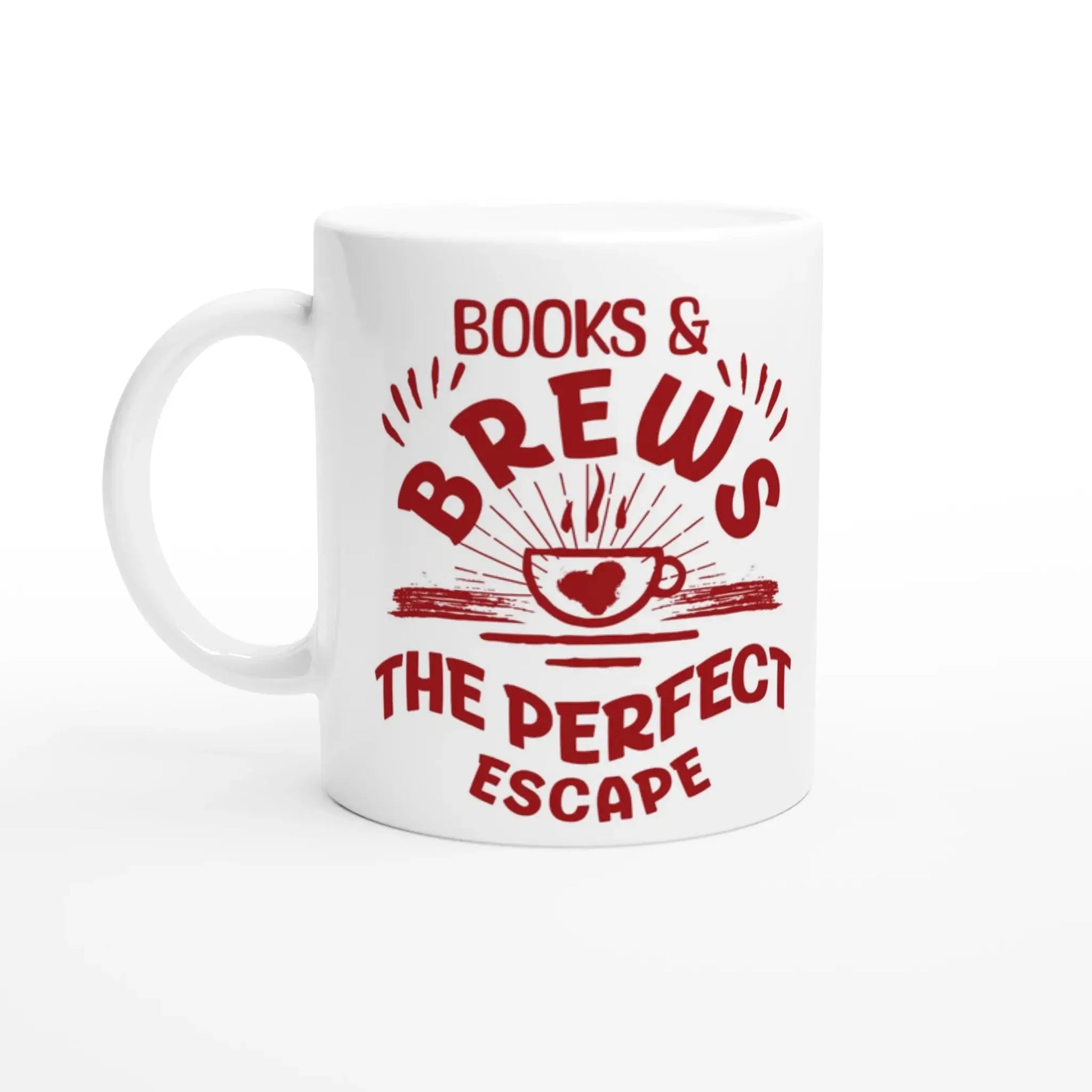 White 11oz Ceramic Mug - Mood In A Mug