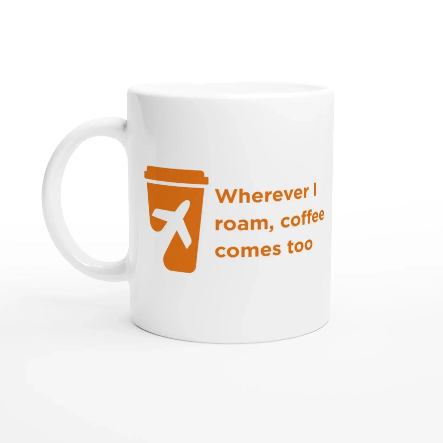 White 11oz Ceramic Mug - Mood In A Mug