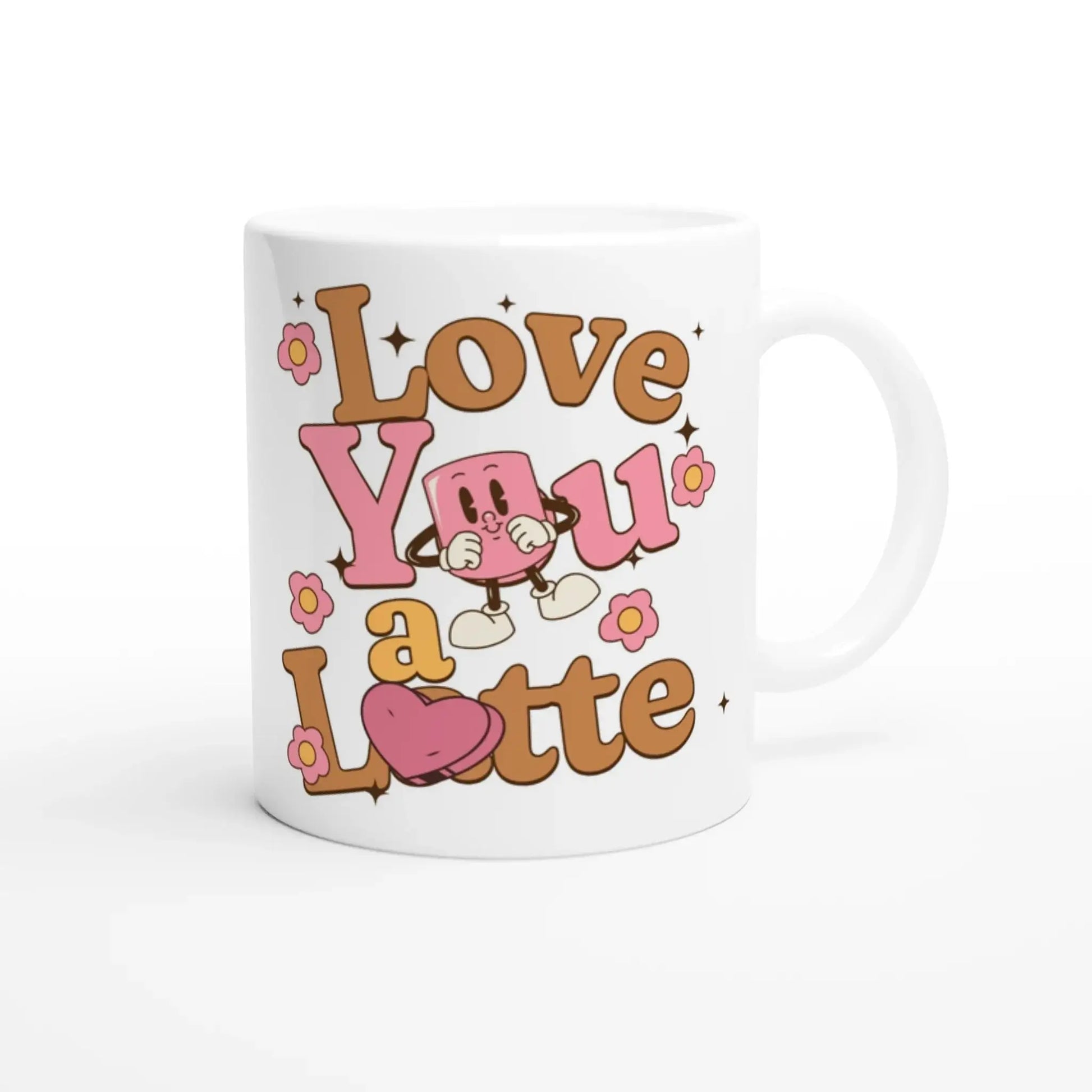White 11oz Ceramic Mug - Mood In A Mug