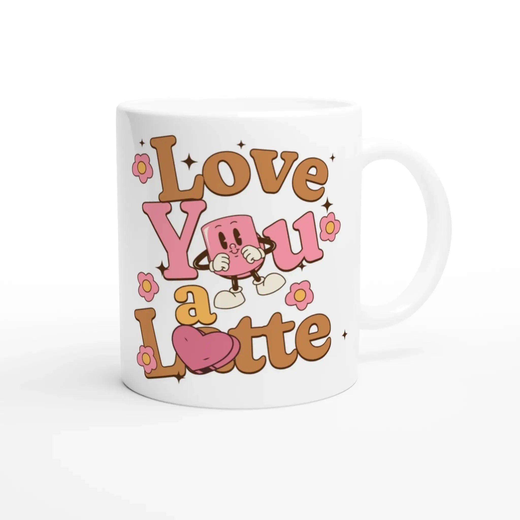 White 11oz Ceramic Mug - Mood In A Mug