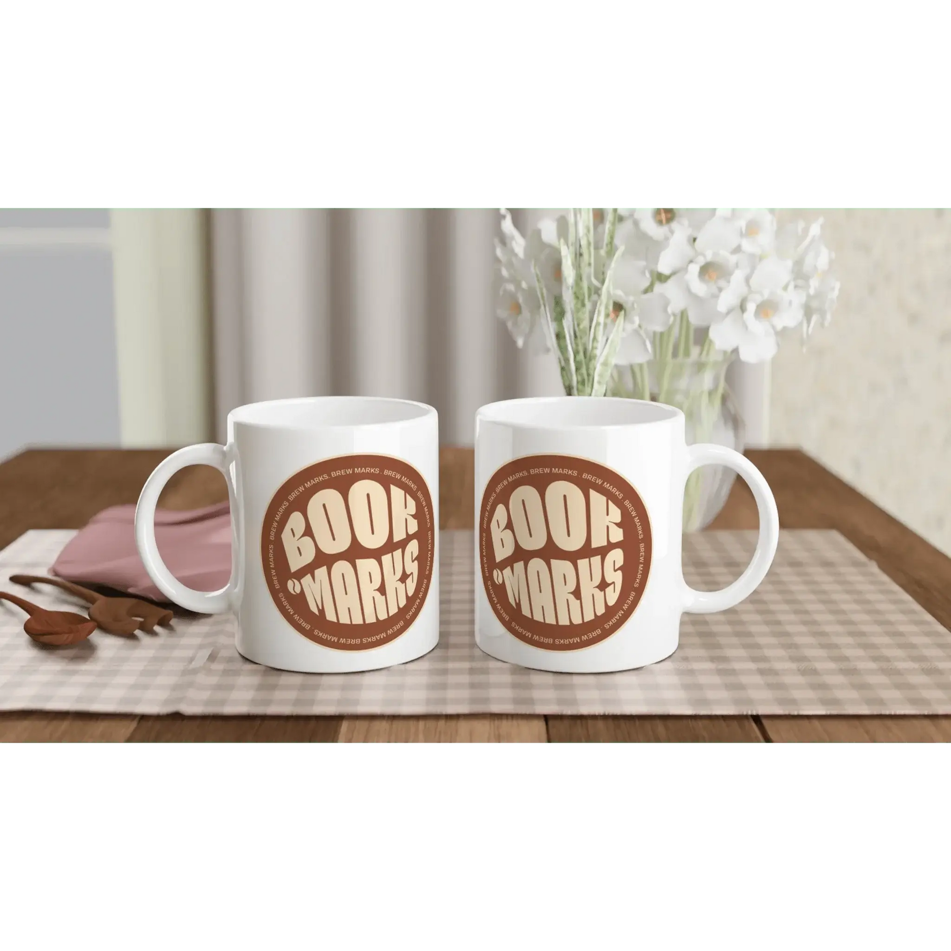 White 11oz Ceramic Mug - Mood In A Mug