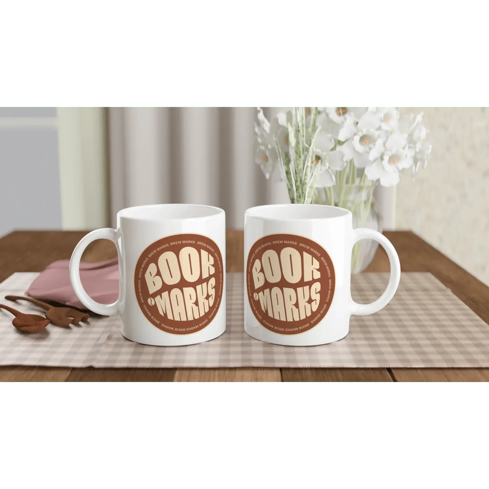 White 11oz Ceramic Mug - Mood In A Mug