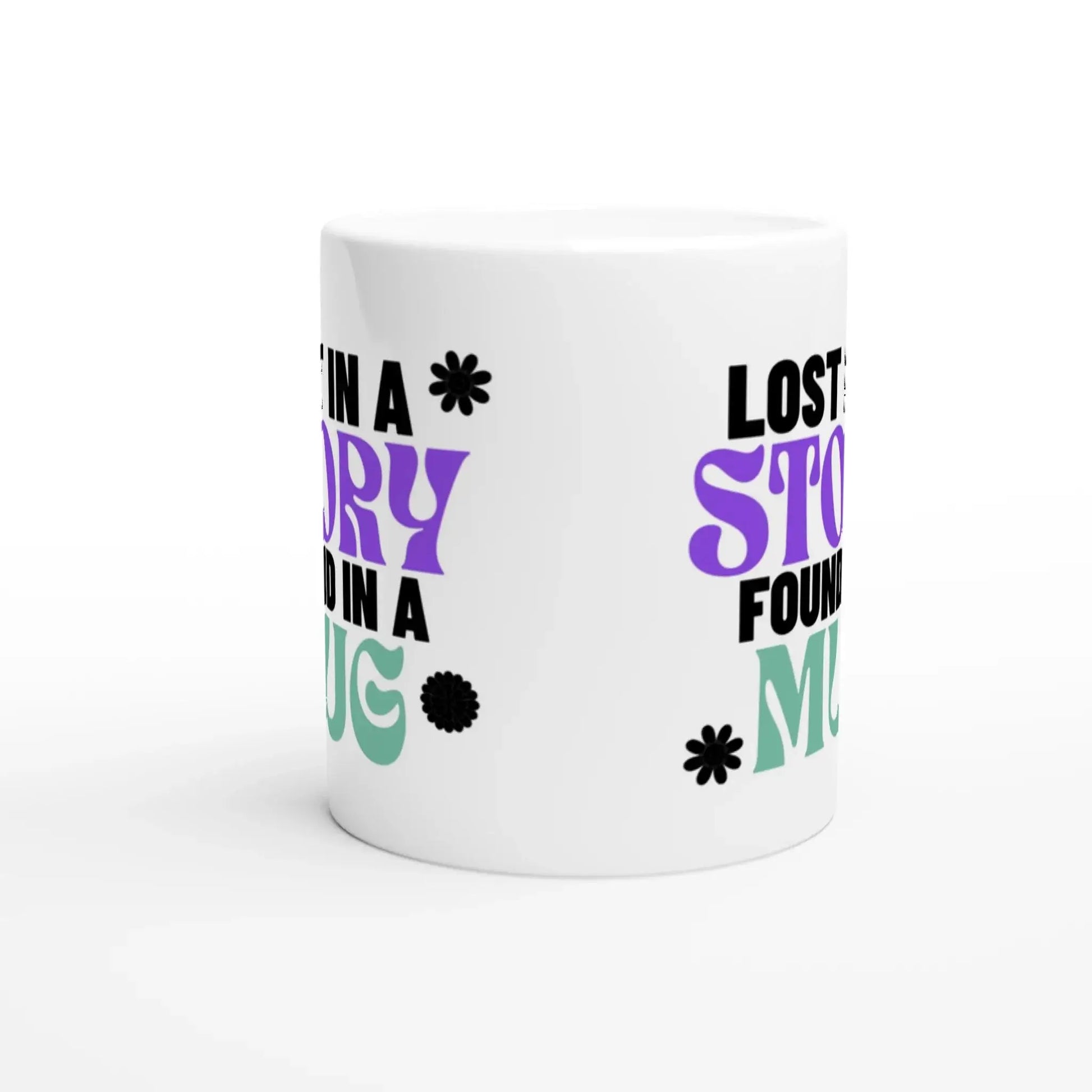 White 11oz Ceramic Mug - Mood In A Mug