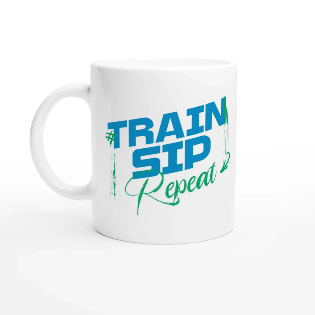 Train. Sip. Repeat Mug - Mood In A Mug