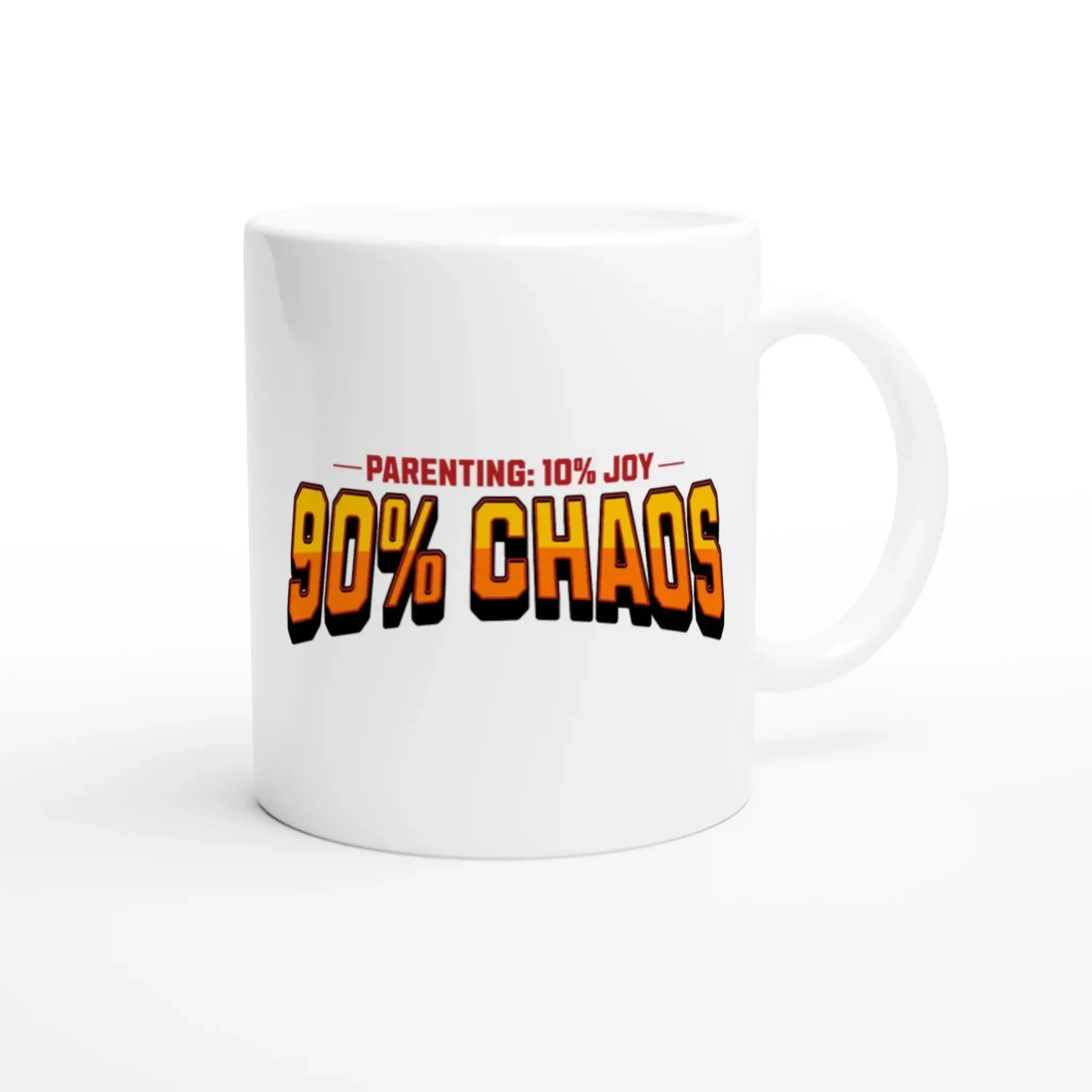 White 11oz Ceramic Mug - Mood In A Mug