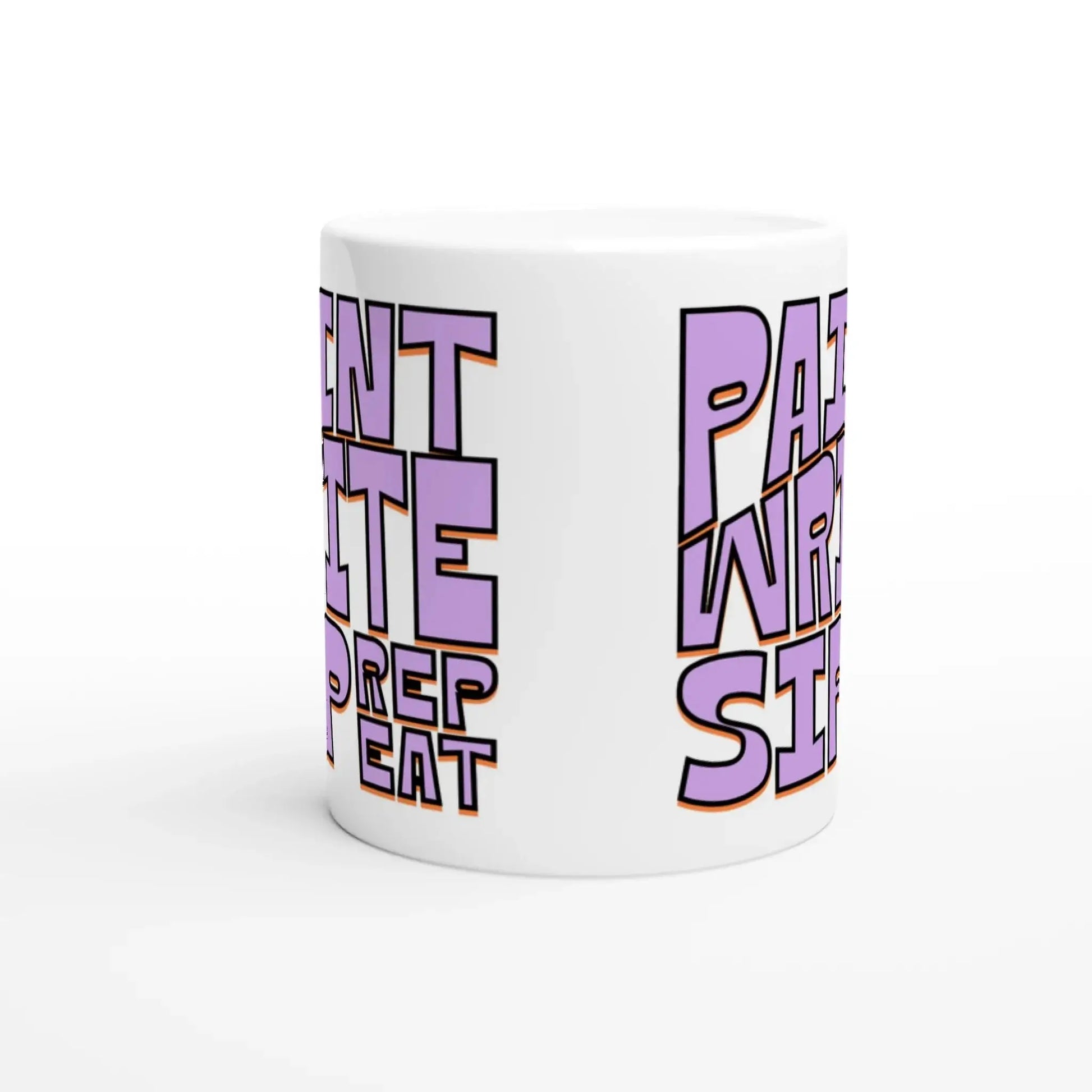 White 11oz Ceramic Mug - Mood In A Mug