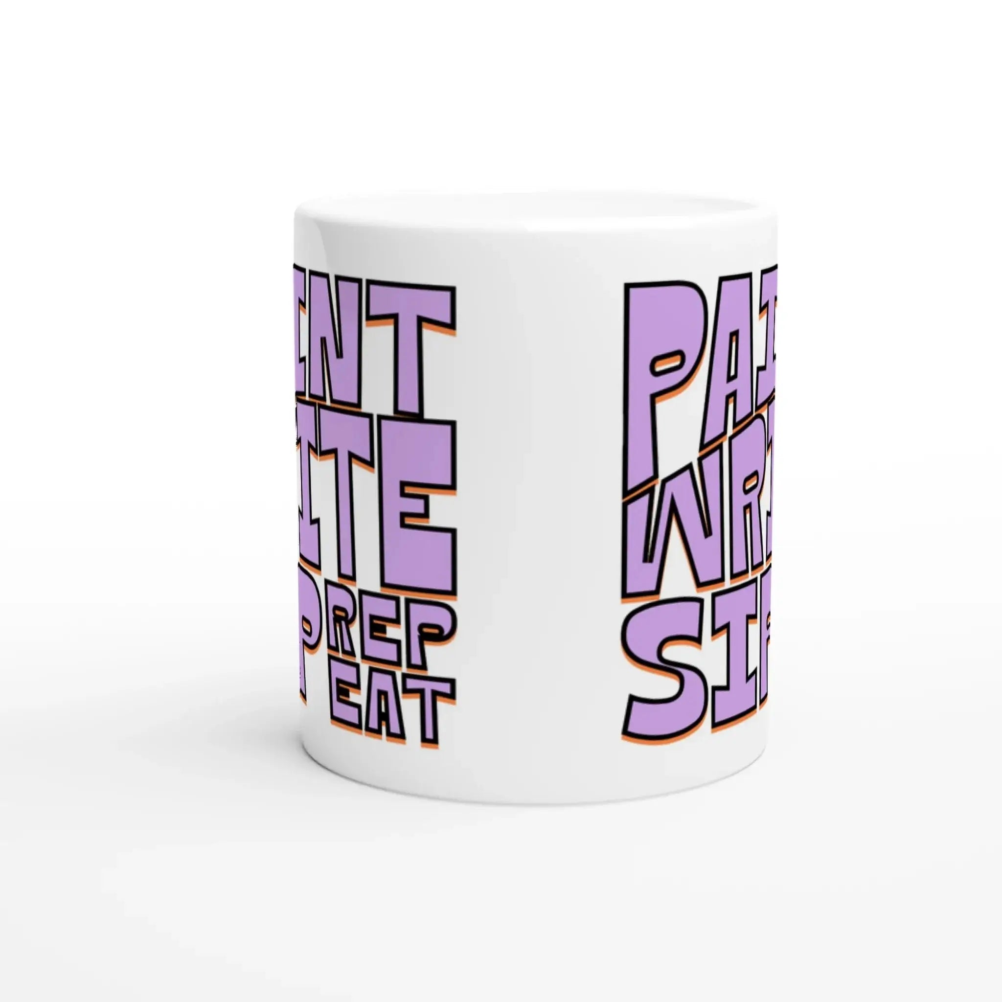 White 11oz Ceramic Mug - Mood In A Mug