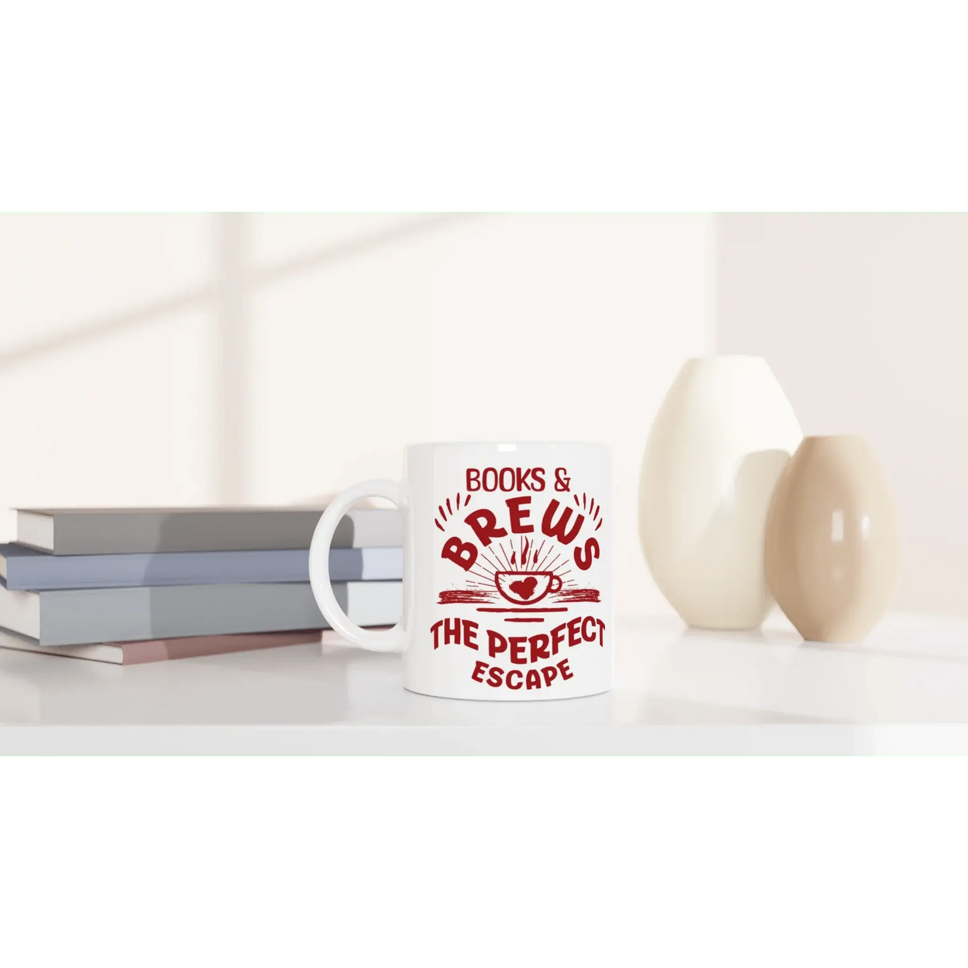 White 11oz Ceramic Mug - Mood In A Mug