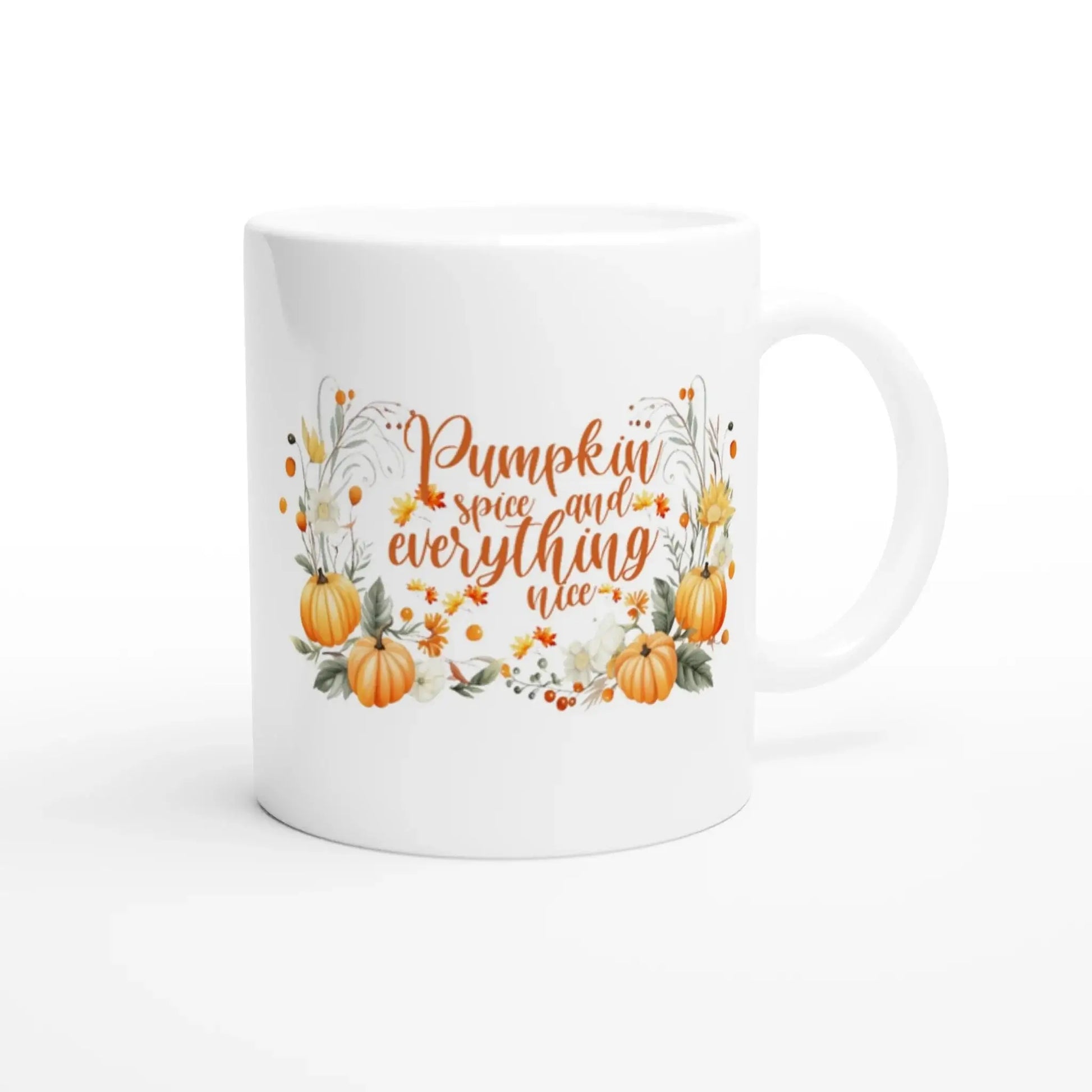 White 11oz Ceramic Mug - Mood In A Mug