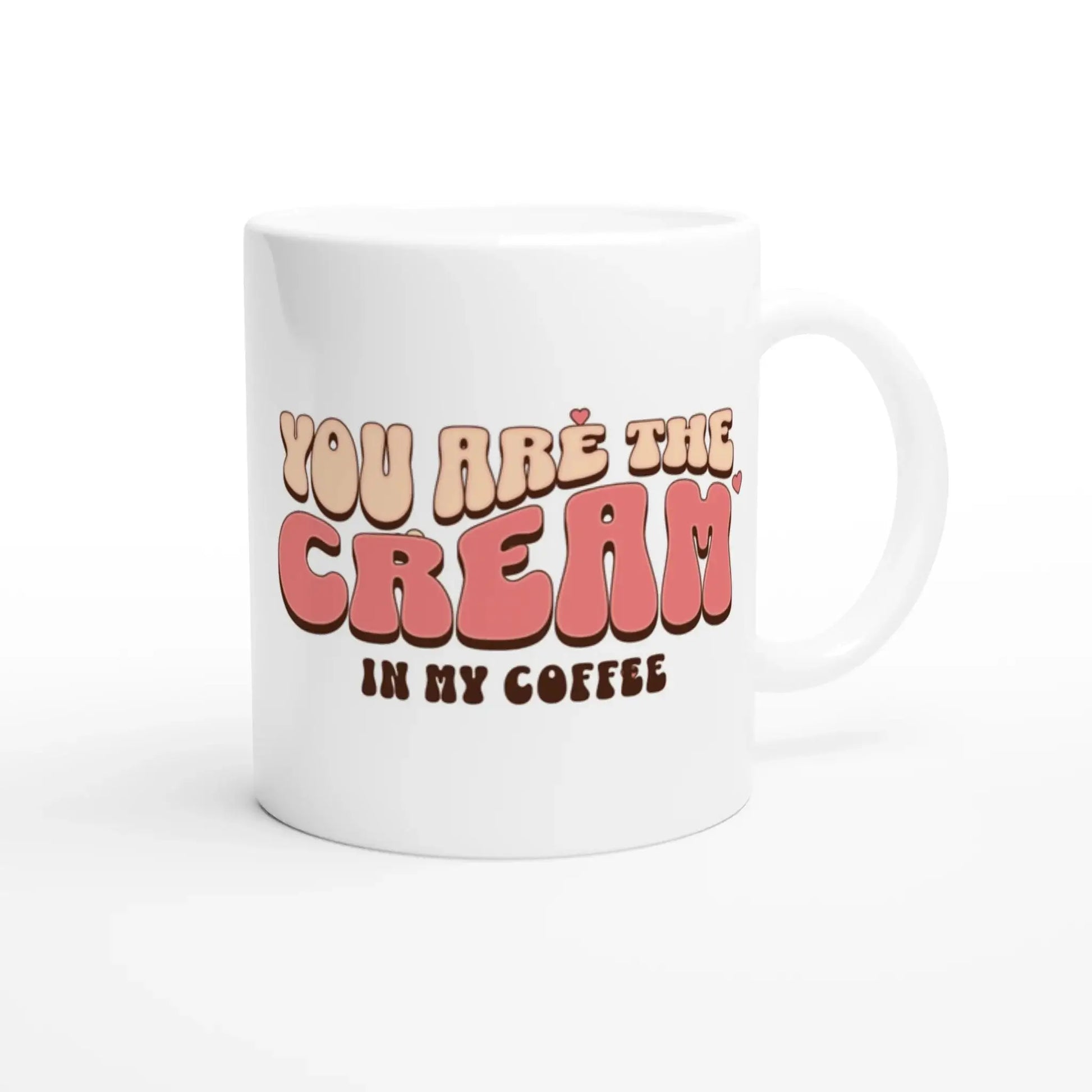 White 11oz Ceramic Mug - Mood In A Mug