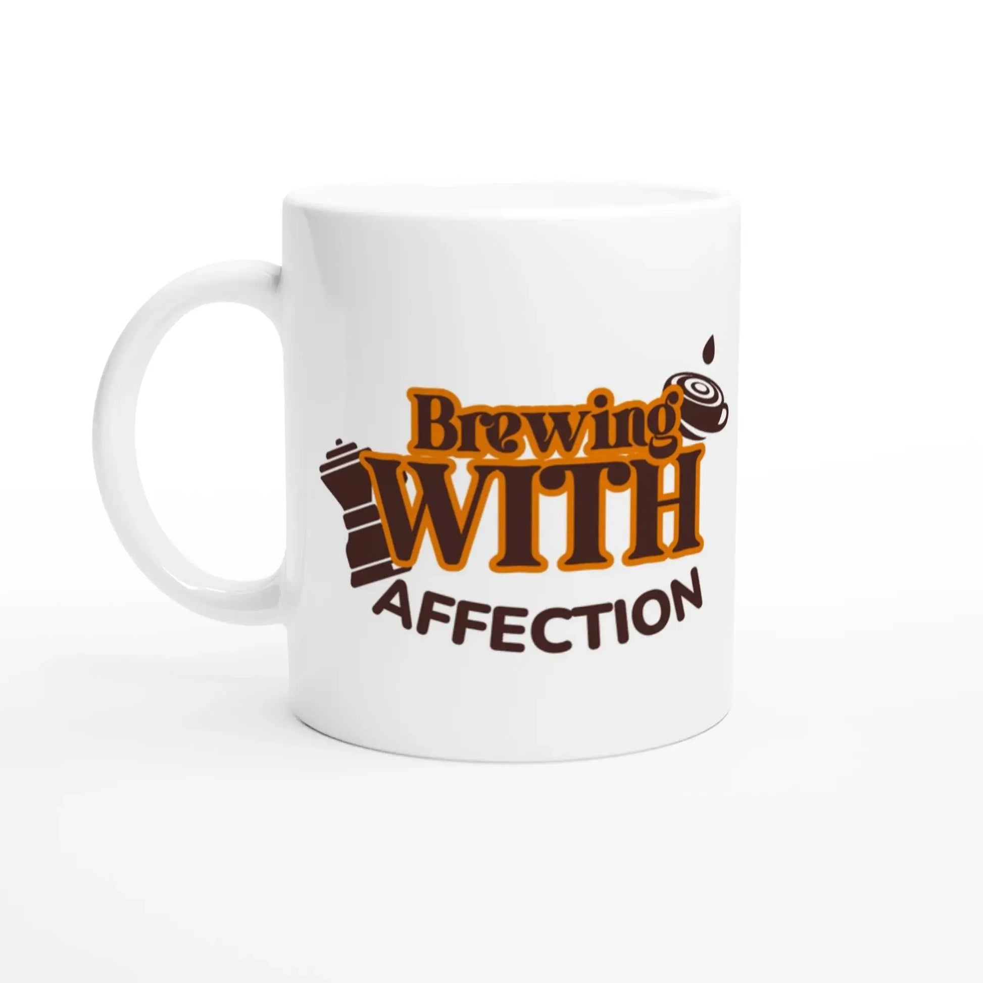 White 11oz Ceramic Mug - Mood In A Mug