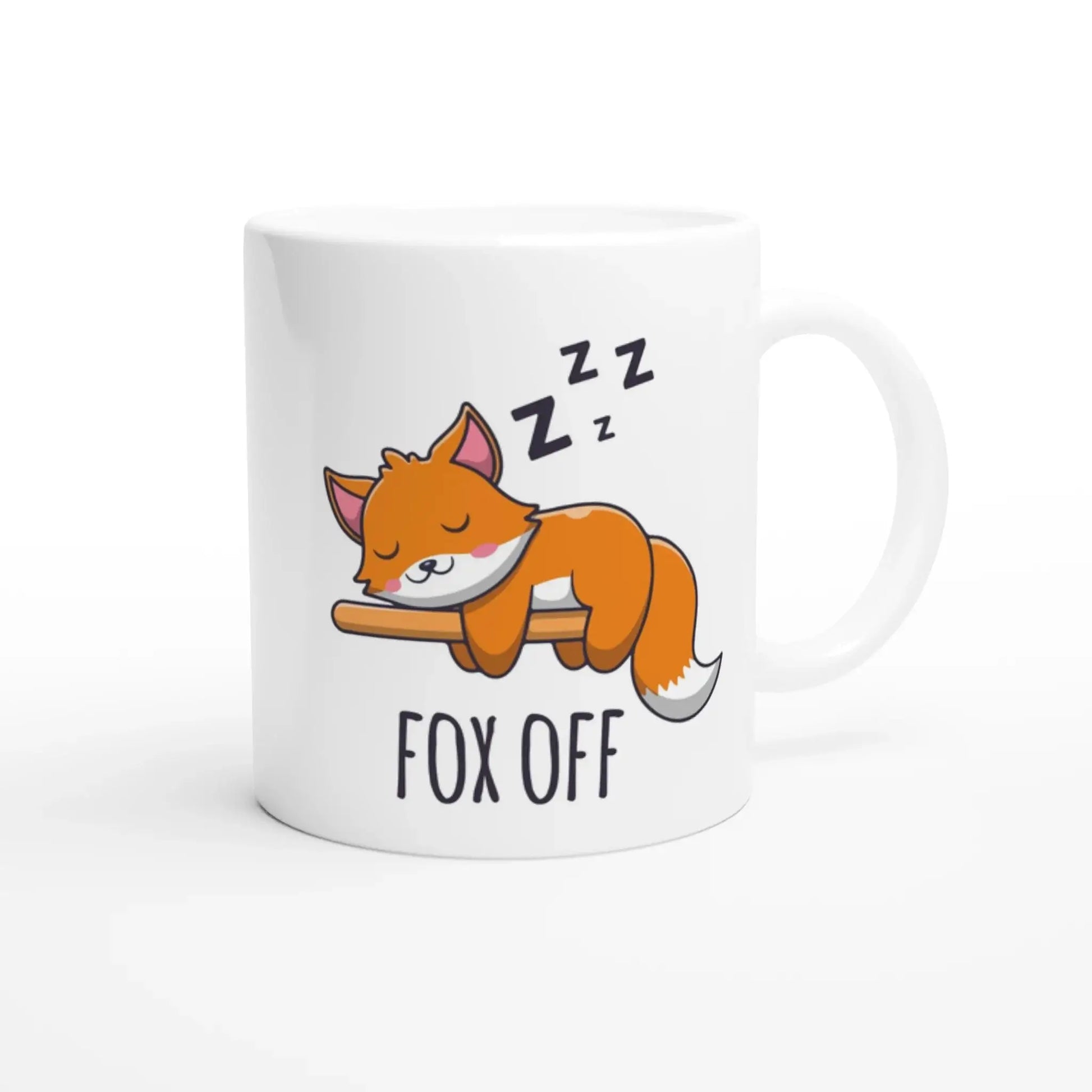 White 11oz Ceramic Mug - Mood In A Mug