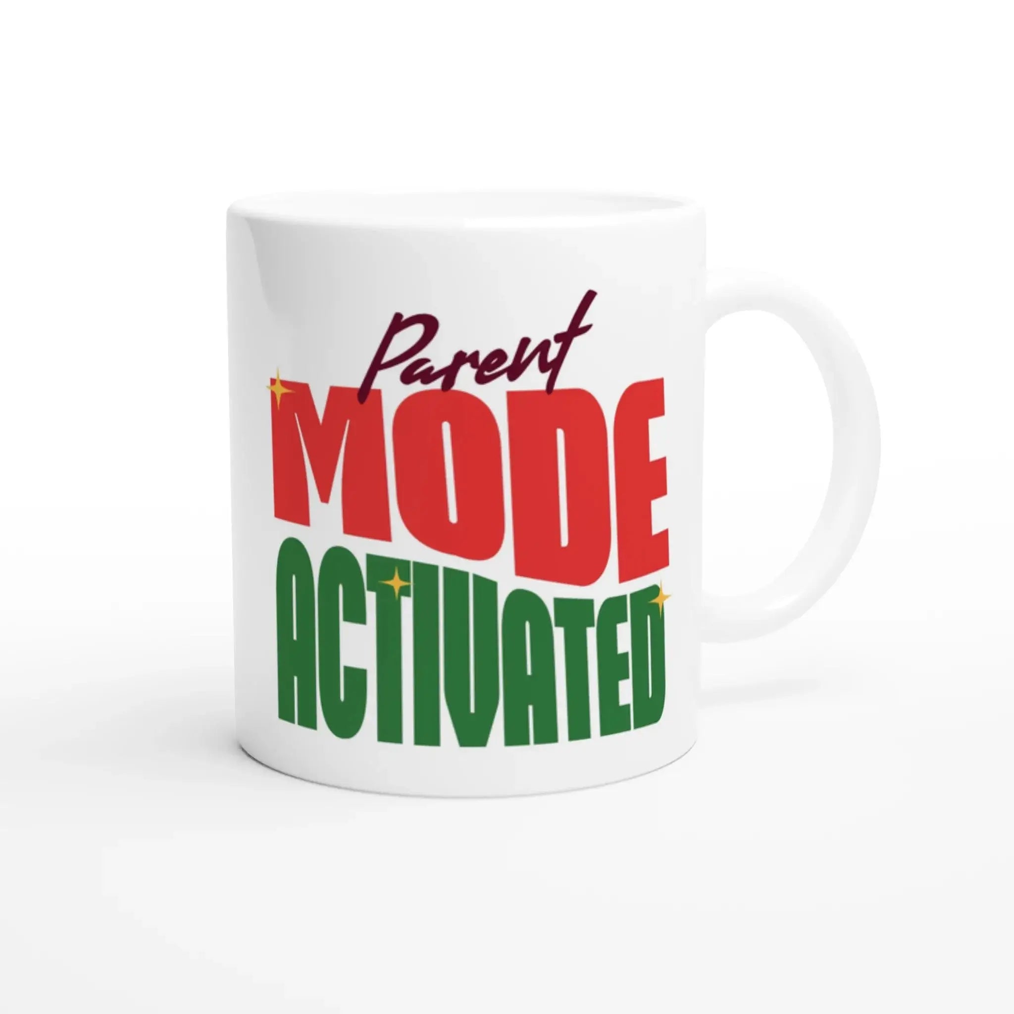 White 11oz Ceramic Mug - Mood In A Mug